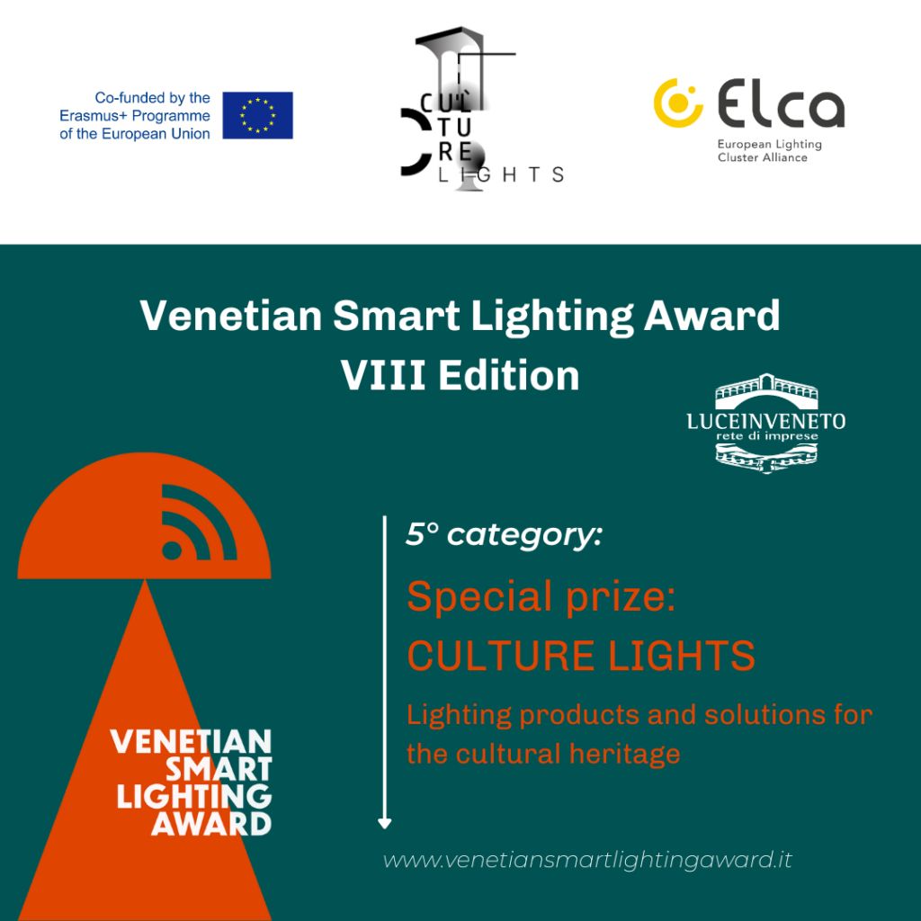 CultureLights project inspires Venetian Smart Lighting Award 2023!